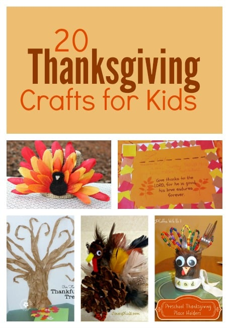 20 Thanksgiving Crafts for Kids
RECIPE: thriftyjinxy.com/20-thanksgivin…

Fun and creative crafts to keep those little hands busy this holiday! Try them today with your kids!