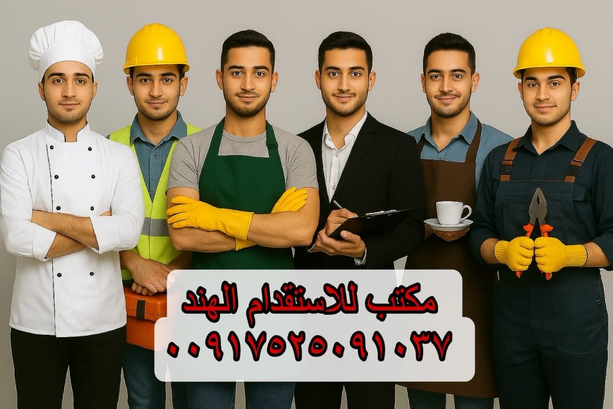 السلام عليكم اخو أنا من مكتب استقدام مساند لو تحتاج أي عمال من  الهند مثلا  سواق عامل منزلي  عامل  مزرعه  سائق تريلا عامل استراحه عادي وغيرهم عندي موجود
 ان شاء الله اعطيك نفرات
wa.me/+917525091937
#السعودية_اندونيسيا #فويس #السعودية #الملحق_الاسيوي #ولي_العهد #وزارة_التربية