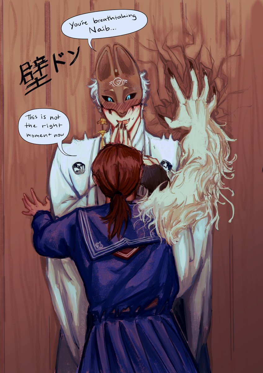 moxi_qwq's tweet image. #naibeli #silenthillf 
I got to lazy to draw the burnmarks okay..