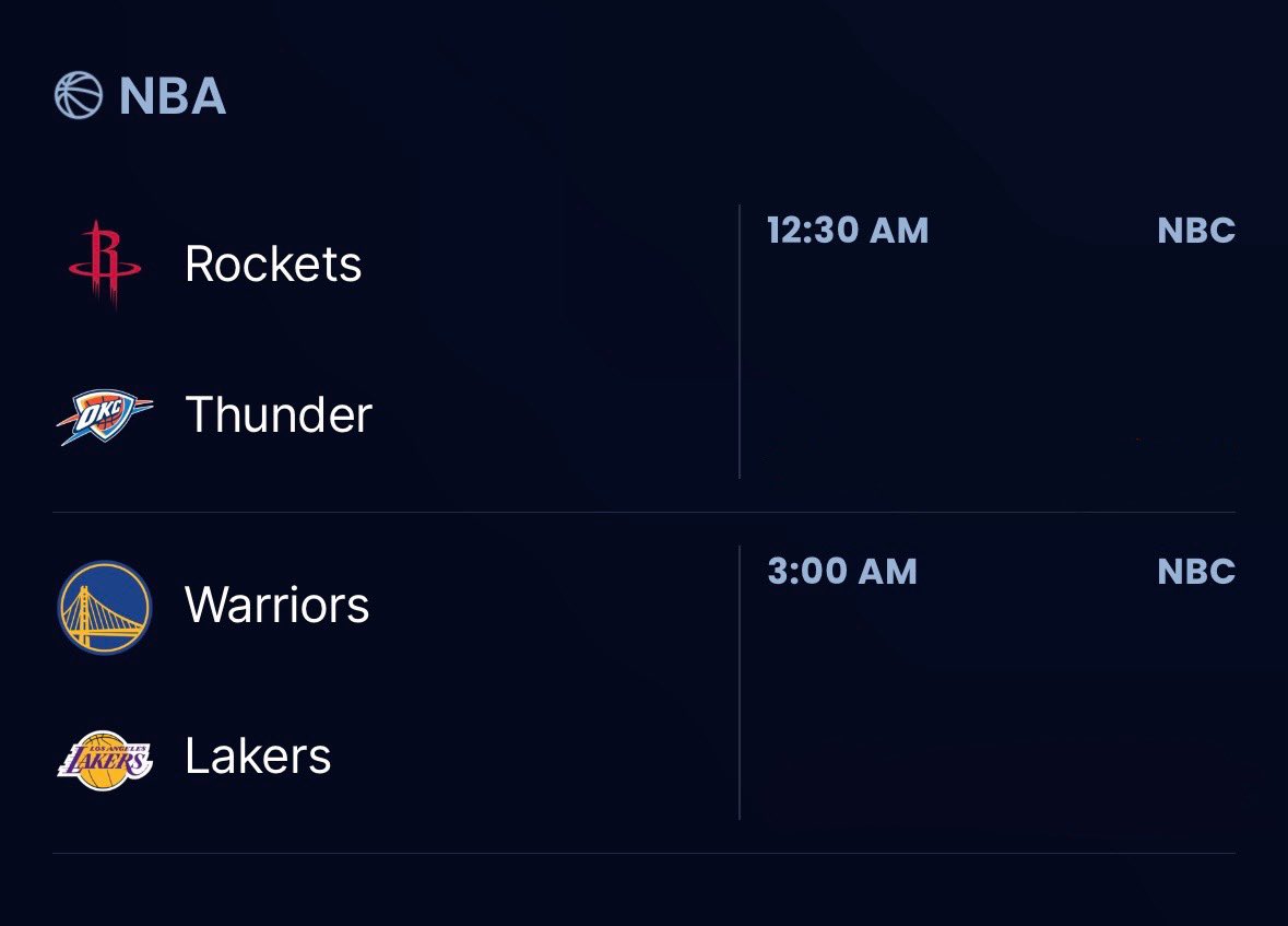 ✍️ Just One Thing – with <a href="/jameshkellett/">James H Kellett</a> 

📅 Oct 8 | #JOTSports

🔜 There’s less than a fortnight until the #NBA kicks back into gear. Opening night has two crackers in store: the aspirational #Rockets take on the champion #Thunder &amp; the old-guard #Warriors and #Lakers face-off🍿