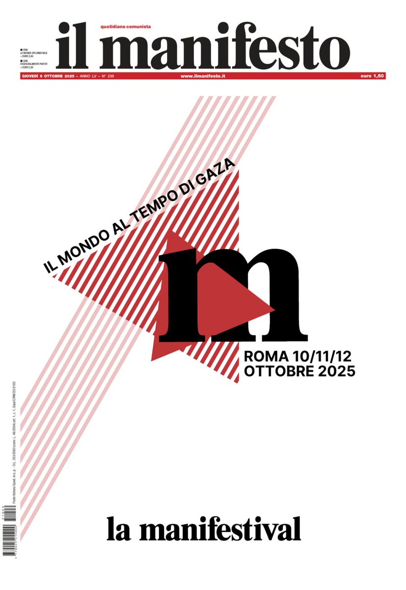 il manifesto tweet media