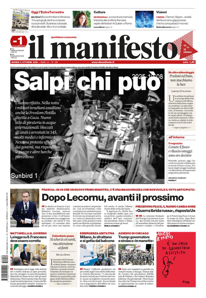 il manifesto tweet media