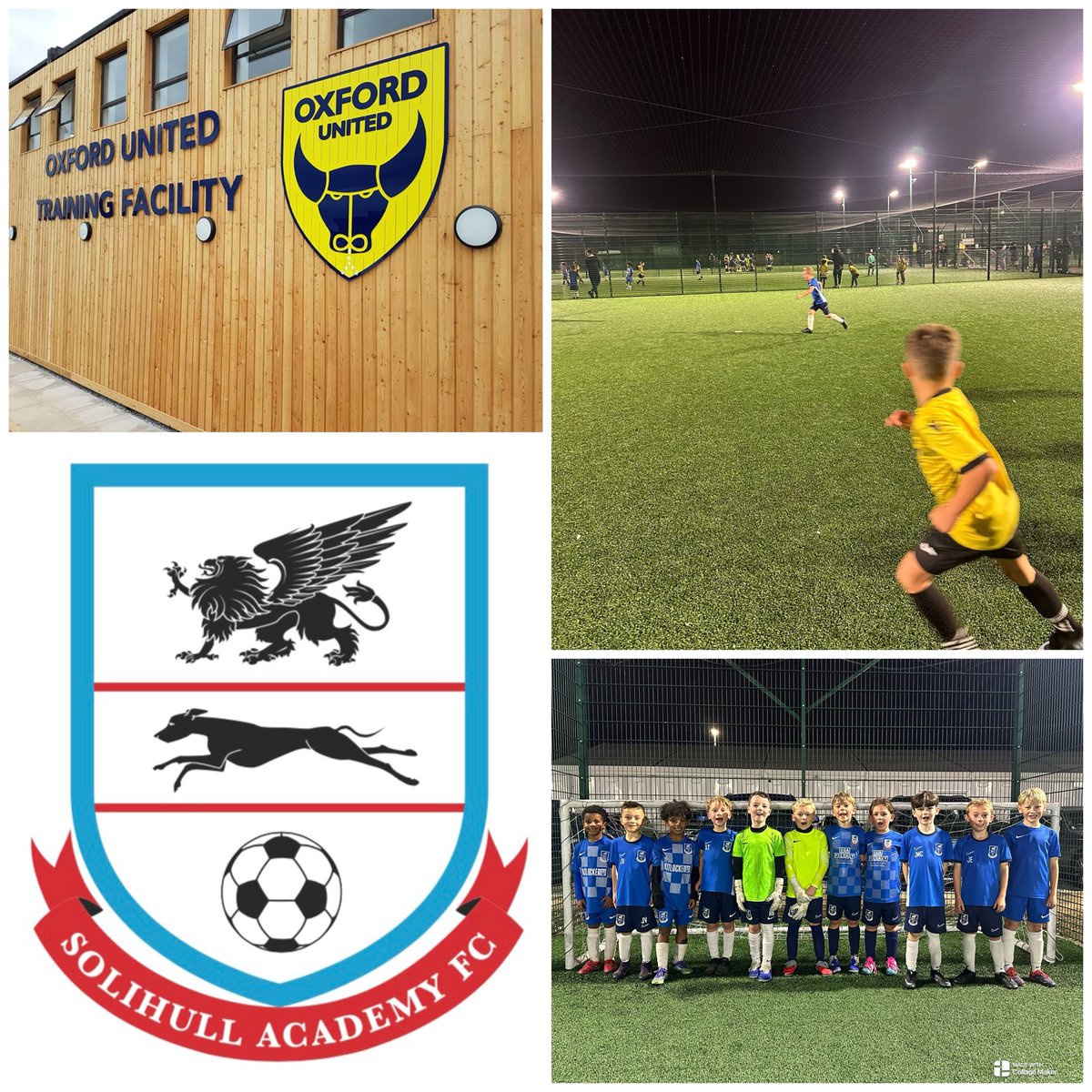 SolihullAcadFC's tweet image. More academy games and experiences for our new @jnrpremleague U8’s last night, with a trip down to play @OUFCOfficial 

#solihullacademyfc
#academygamesprogrammes
#allaboutdevelopment
