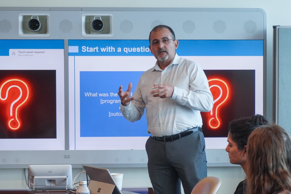 UNPeacebuilding's tweet image. Sebastian Martinez from @3ieNews outlined how impact evaluations help ensure that the peacebuilding results we see are directly linked to the Peacebuilding Fund projects that made them possible.