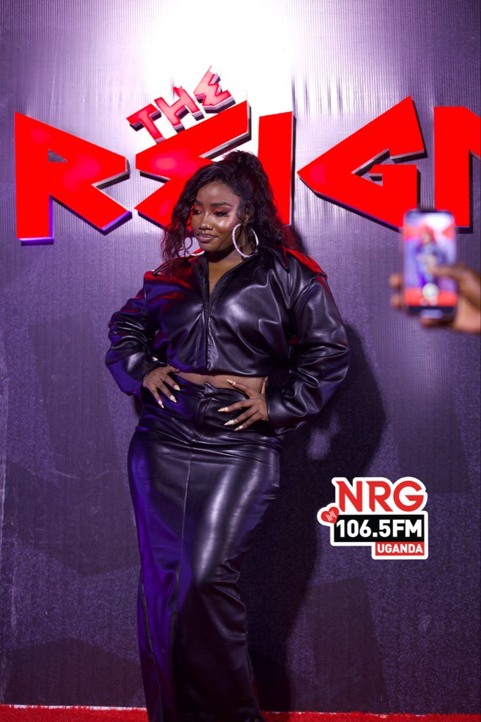nrgradioug's tweet photo. Music stars in 256 @grenadeofficial & @LydiahJazmine outside for #TheReign @topboymcofficiall โค๏ธโค๏ธ๐ฅ #NRGRadioUG https://t.co/EU1Vw5wyv0
