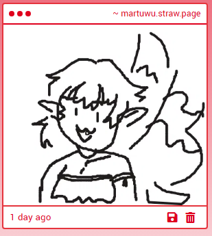_martuwu's tweet photo. I DON'T KNOW WHO DREW MY BABY DINKLE ON STRAWPAGE BUT HI I LOVE YOU https://t.co/nV0HE8MOTX