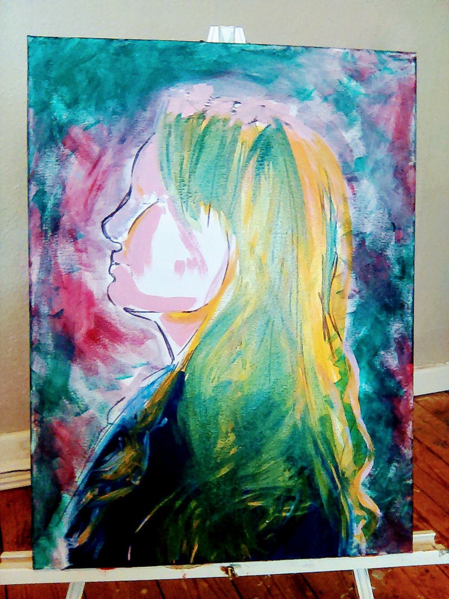 vickyeagerart's tweet photo. Looking back 🖌
Painting process of acrylic portrait of DJ Deborah De Luca 🇮🇹
Acrylic on canvas 2023. Studio work
#acrylic #portrait #painting #deborahdeluca https://t.co/6dTpmWwdiQ