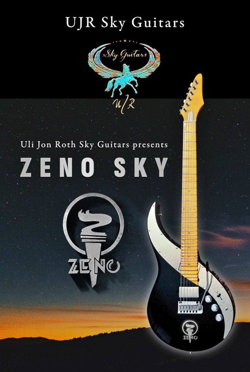 スカイギターに
新たな伝説が加わる…

"ジーノ・スカイ"
#SkyGuitar🎸#ZenoSky

#UliJonRoth 監修
#ZenoRoth の名を冠した
完全受注カスタムメイドモデル

#ウリジョンロート
来日公演レポート＆機材
インタビューと共に

10月10日(金)発売
ヤング・ギター11月号に登場!

素晴らしい✨️<a href="/UliJonRoth1/">Uli Jon Roth</a>