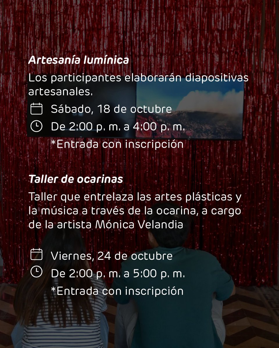 programaARTBO's tweet image. No te pierdas la programación de 𝘐𝘮𝘢́𝘨𝘦𝘯𝘦𝘴 𝘲𝘶𝘦 𝘩𝘢𝘣𝘪𝘵𝘢𝘯 𝘭𝘰 𝘱𝘰𝘴𝘪𝘣𝘭𝘦, exposición curada por Paola Peña. Contaremos con talleres, charlas y visitas guiadas que invitan a reflexionar sobre las relaciones entre cuerpo, territorio, historia y pensamiento.
La…