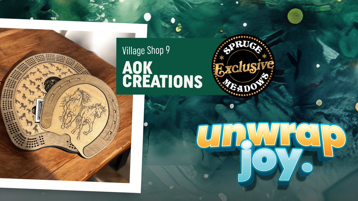 🎄✨ Introducing Spruce Exclusives! ✨🎄

Amazing products you can ONLY find at the Spruce Meadows International Christmas Market, presented by TELUS. Look for the Spruce Exclusive logo and snag yours before they’re gone!

💡 Top tip: Early-bird market tickets go on sale Oct. 15.