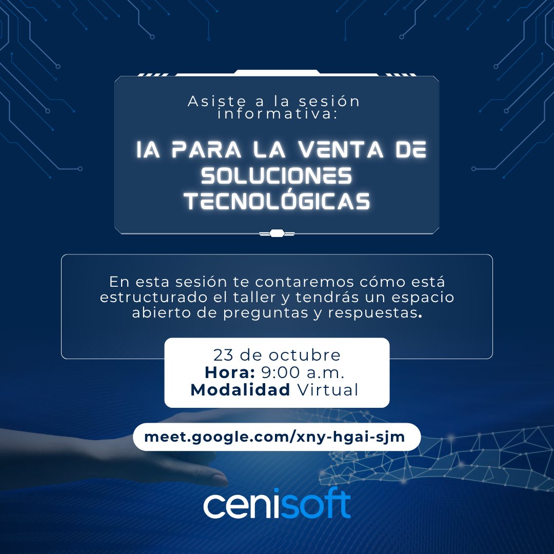 Cenisoft - Centro de Innovación para Industria TI tweet media