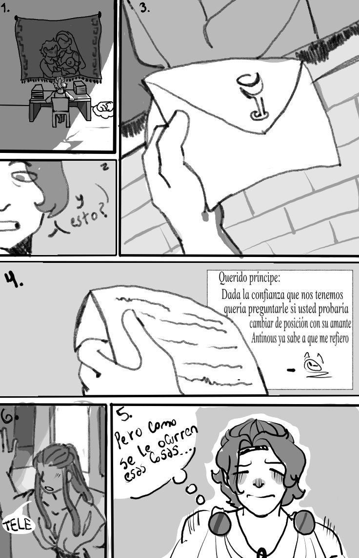 rinconsecretoBv's tweet photo. dios mio les dejo el comic en respuesta a mi seguidora de wattpad si lo quieren leer le dejo link. #antinous #telemachus #sharpwolf 
https://t.co/EDSlBLUgVr https://t.co/jOiSbN53jy