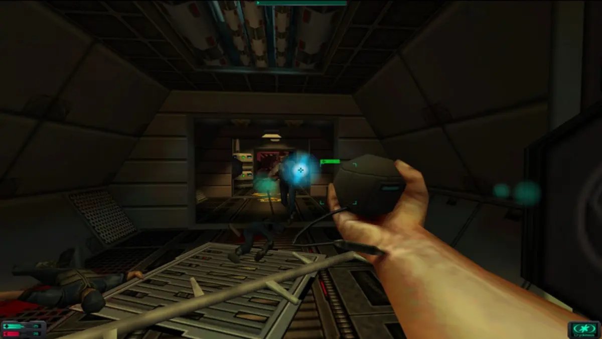 j_a_p_a_h__'s tweet image. O System Shock 2 original será removido da Steam em 10 de outubro, permanecendo disponível apenas em um pacote com sua remasterização de 25 anos. (Fonte: PC Gamer) #SystemShock2