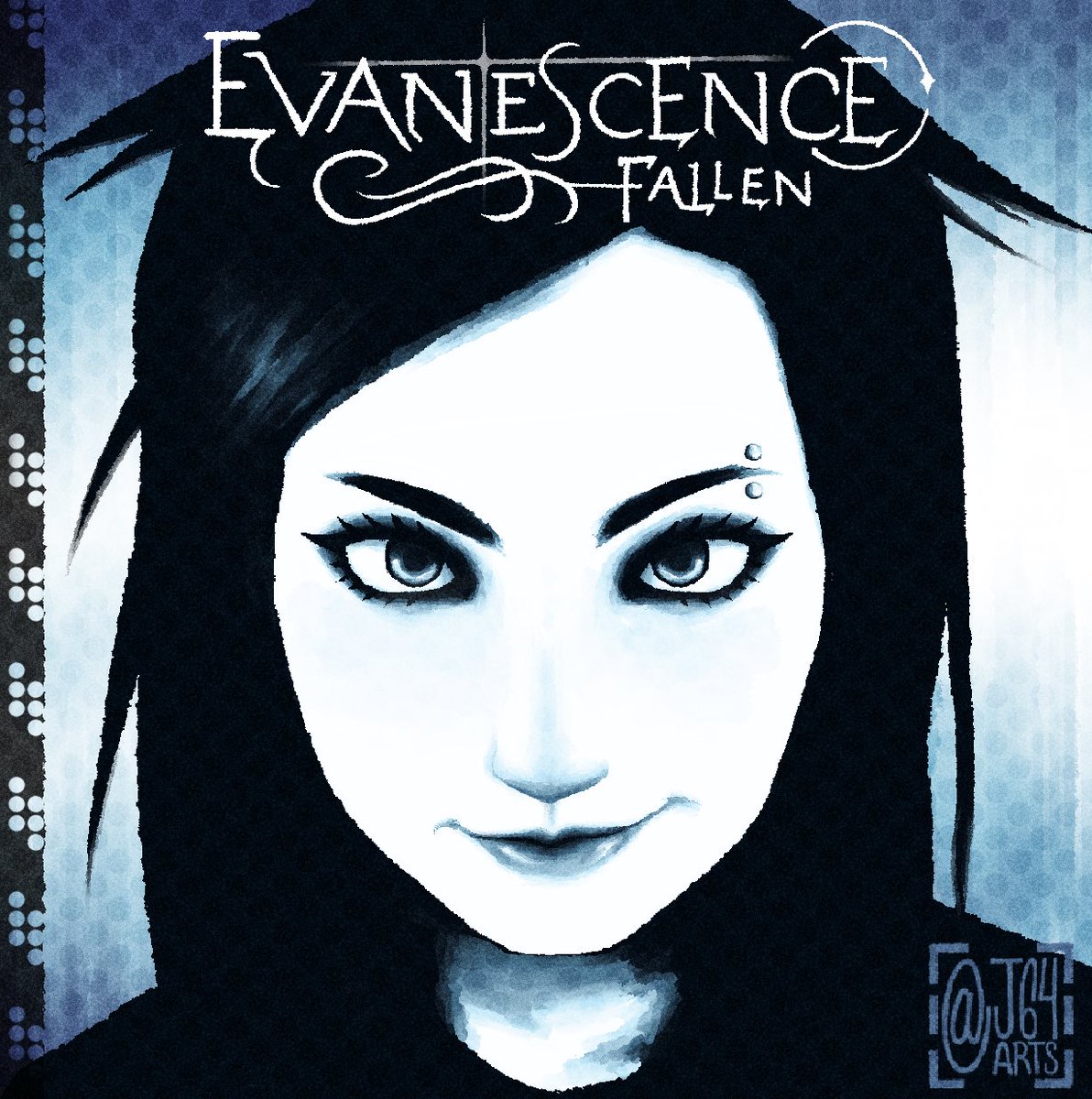 Wake me up inside 🥀💙
#Evanescence #Art