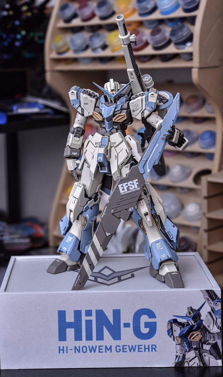 puras9211's tweet photo. オリジナル正体不明機 HiN-G

#ガンプラ #gunpla https://t.co/A5MT9JzGjw