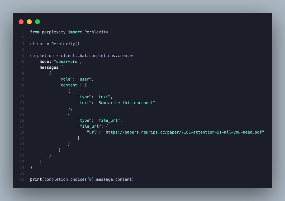 Perplexity Developers tweet media