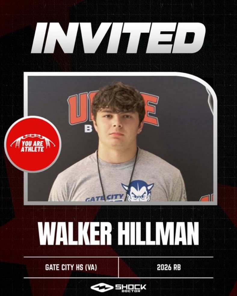 10WalkerHillman's tweet photo. Thank you for the invite @youareathlete @ShockDoctor #AboveAllElse https://t.co/eZAZqavLRv