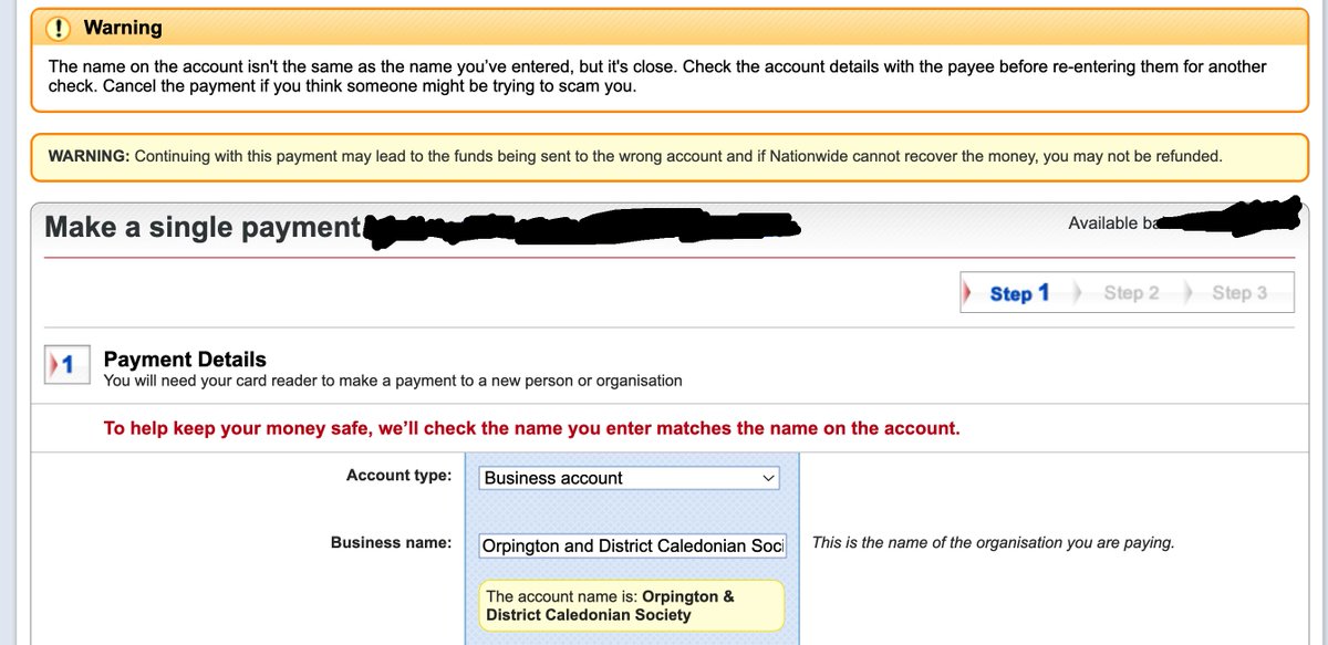 dcifoyle's tweet image. Dear @HSBC_UK @WeArePayUK @AskNationwide Confirmation of Payee is a very useful tool, but surely it  understands &quot;&amp;amp;&quot; and &quot;and&quot; are equivalent? I feel sorry for @HSBC_UK customer concerned, likely missing incoming funds due to sender fraud fears?#falsePositive cc @_northey_point_