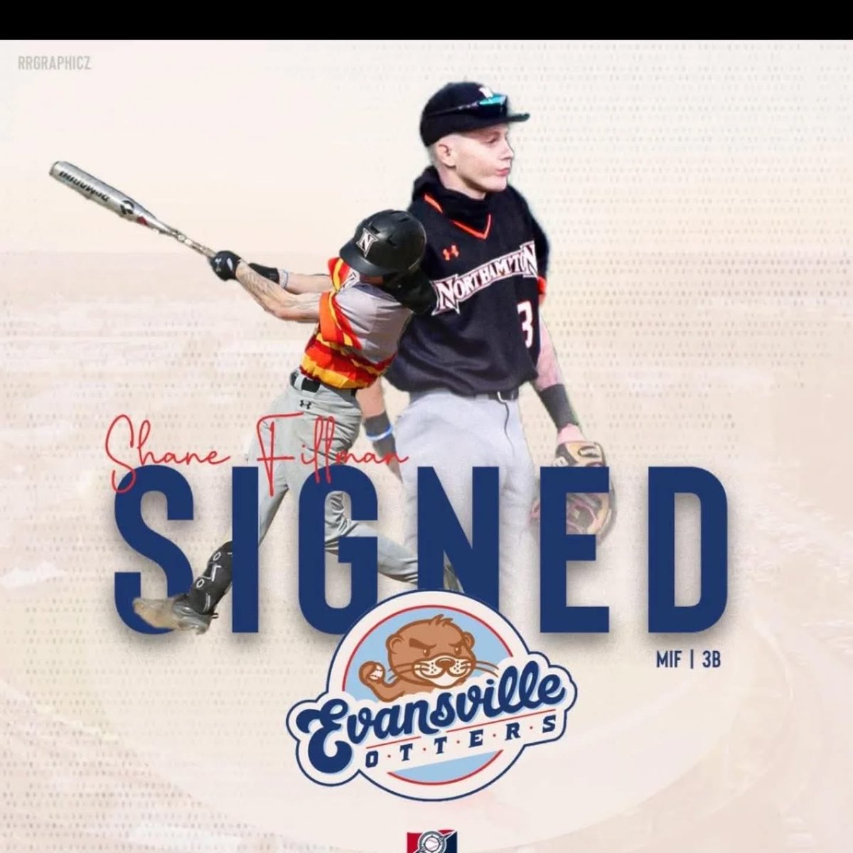Congratulations to Shane Filman on signing with the Evansville Otters! It's always exciting to see athletes progress in their careers, especially within the East Coast Collegiate Baseball League. Wishing him great success on his journey with the Otters! <a href="/NJCollegeBSBNat/">Jersey Baseball Nation</a>
