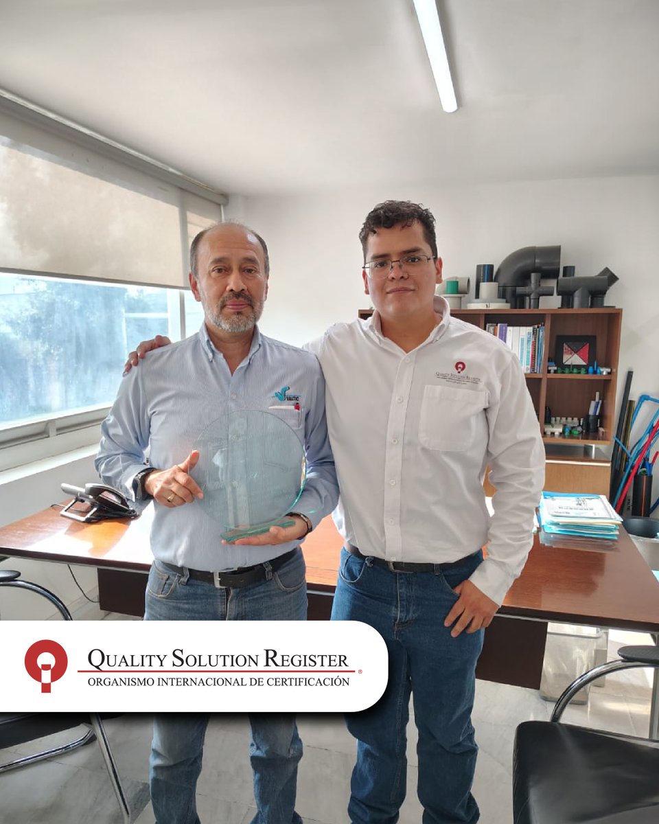 qsrmexico's tweet photo. ¡Felicidades a Valtic SA De CV - Mexico ! 🥂 20 años de constancia en ISO 9001 no son una casualidad; son el resultado de su disciplina y procesos sólidos.
QSR, como organismo certificador acreditado, tiene el privilegio de validar que su sistema sigue cumpliendo con los más altos estándares. Reconocemos su liderazgo y el compromiso con la calidad.
➡️ Lee el caso de éxito y cotiza el proceso de certificación de tu empresa: https://t.co/z6lpOQBxYL
📩Solicita tu cotización https://t.co/dys9AJZi50
#Valtic #ISO9001 #QSR #Calidad #Constancia
