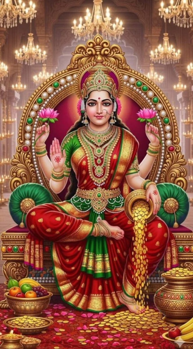 "मां लक्ष्मी का नाम लेने भर से दरिद्रता दूर हो जाती है और घर में खुशियों का वास हो जाता है। 
जय मां लक्ष्मी।" 🙏