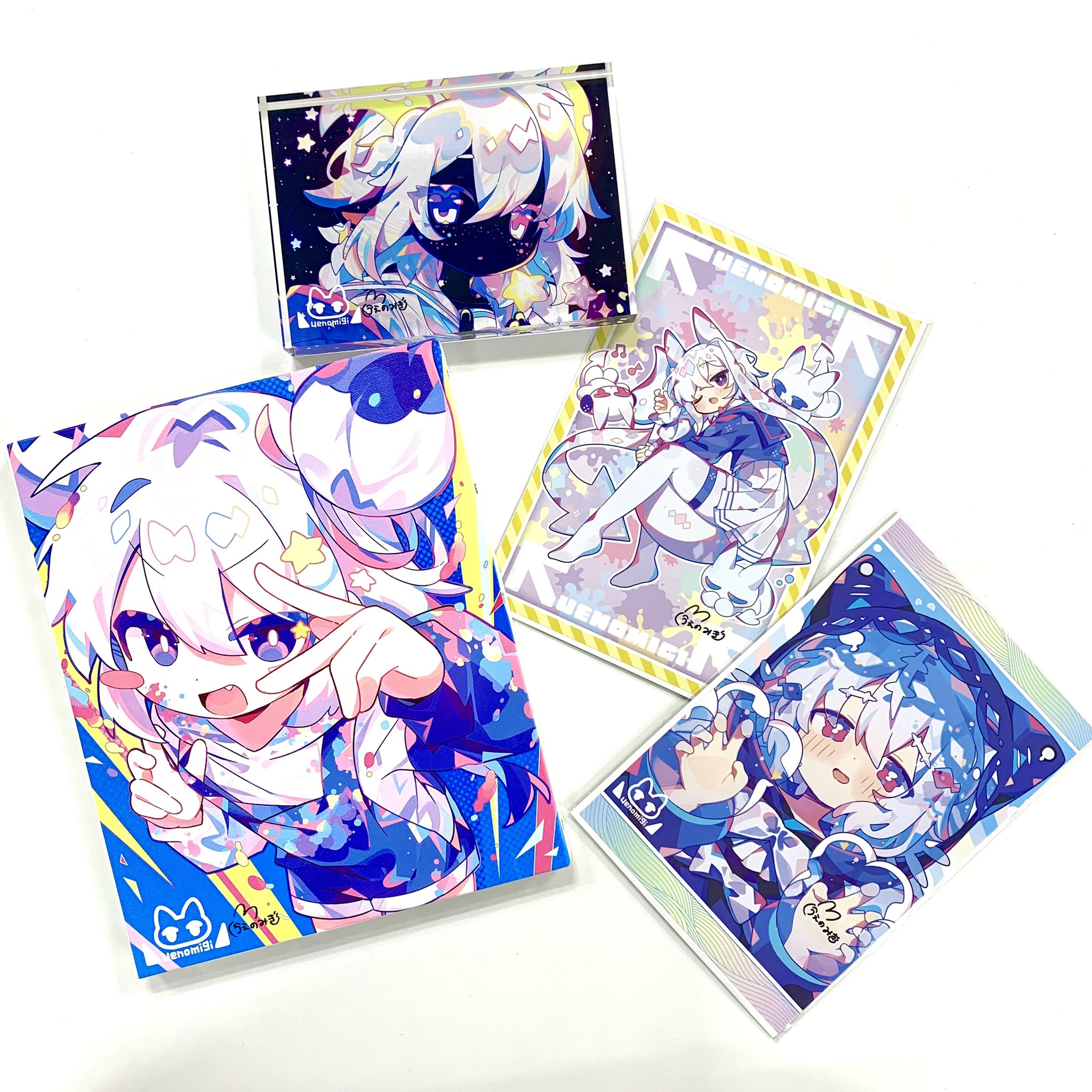 翡翠亭 こみトレ33 抽選 直筆サイン入りキャンバスアート うえのみぎ on X: 