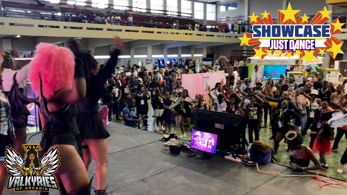 The <a href="/ValkyrieArcadia/">Valkyries of Arcadia</a> are delighted to have brought our showcase activity of <a href="/justdancegame/">Just Dance 2026 Edition</a> "A/O" to the 6th annual <a href="/AnimeComFest/">AnimeCom Fest</a> in 2025! It was a blast dancing with you all. The newest installment for 2026 is launching on Oct -12th, get ready summer 2026! youtu.be/_AcUjL-8IHs