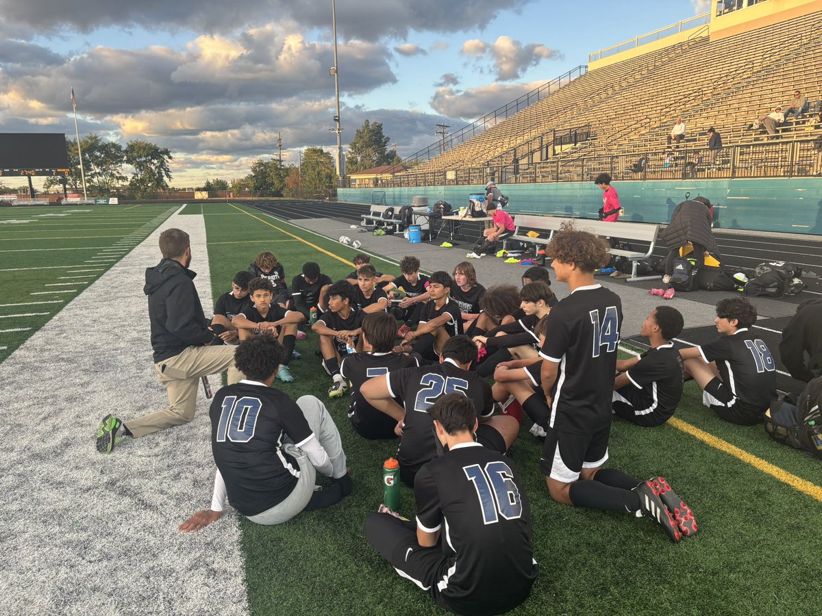 JV Boys Soccer played tough tonight.  Great job boys!