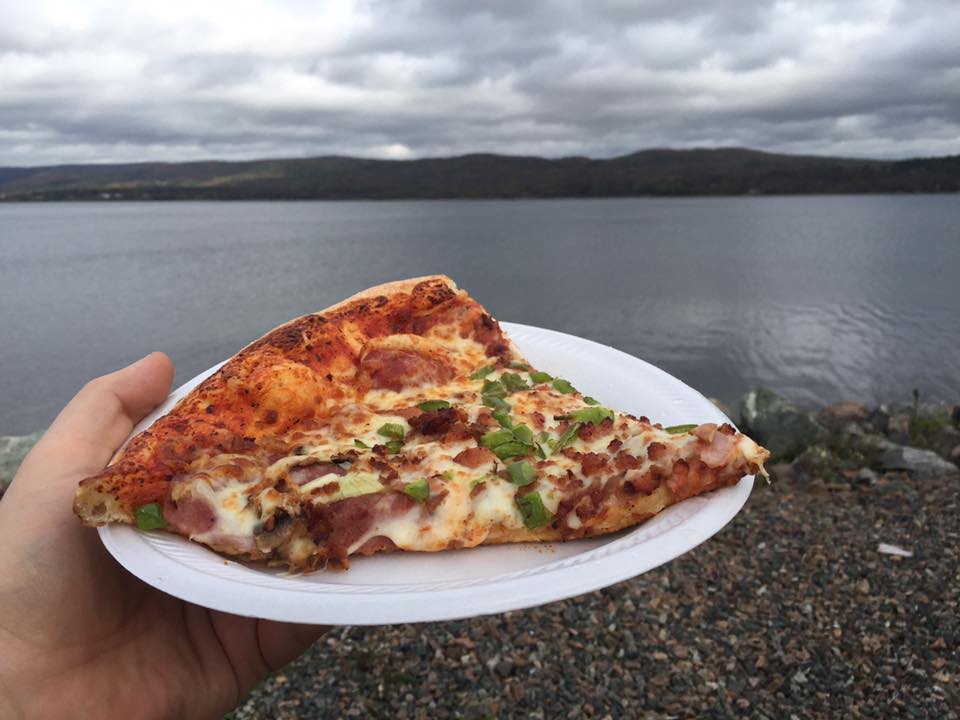 That time I had A-1 Pizza at the causeway on the way back after a Cape Breton wedding video shoot (2017)