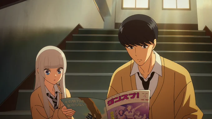 \\ 次回の #ワンダンス! // 第2話「ダンス部の男女比」 ‾‾‾‾‾‾‾‾‾‾‾‾‾‾ ダンス部の見学に参加したカボは、 部長の宮尾恩(恩ちゃん)から 「音楽をよく聴く」ことの重要性を学ぶ。 次回放送:10月15日(水) 24:00～ ※第2話は放送時間が通常と異なります。 -ˋˏ ON AIR 情報