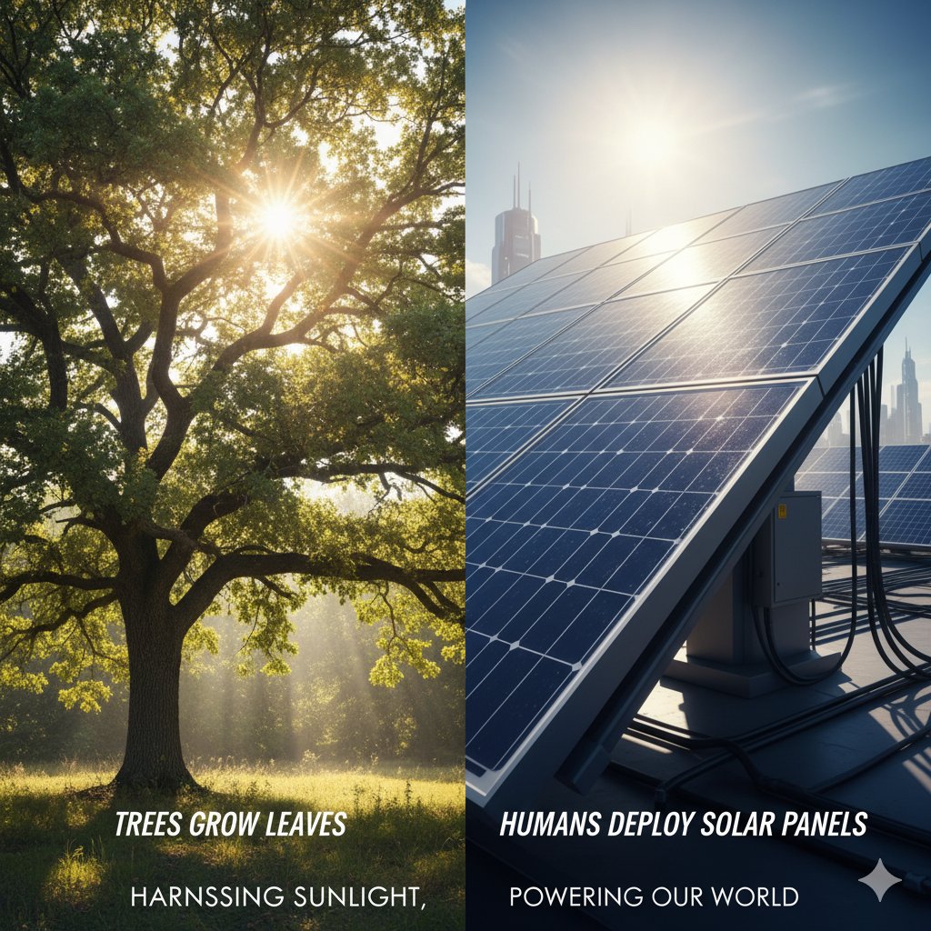 Just like trees grow leaves when it is warm and sunny, Humans will deploy solar panels to capture the sunlight everywhere. Solar will have unlimited and insatiable demand long-term.