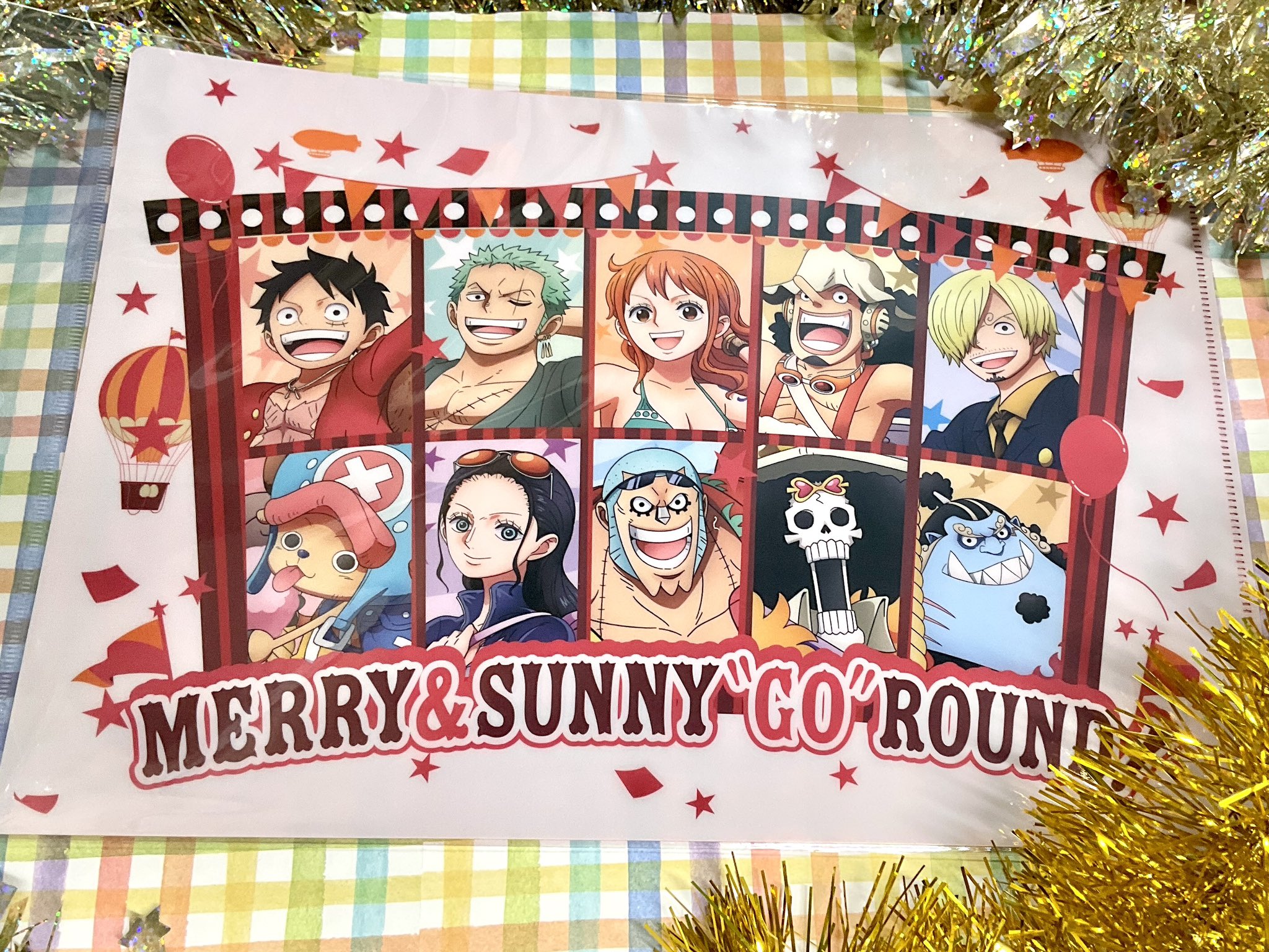 麦わらストア限定 ワンピースクリアファイル 10点セット ONE PIECE