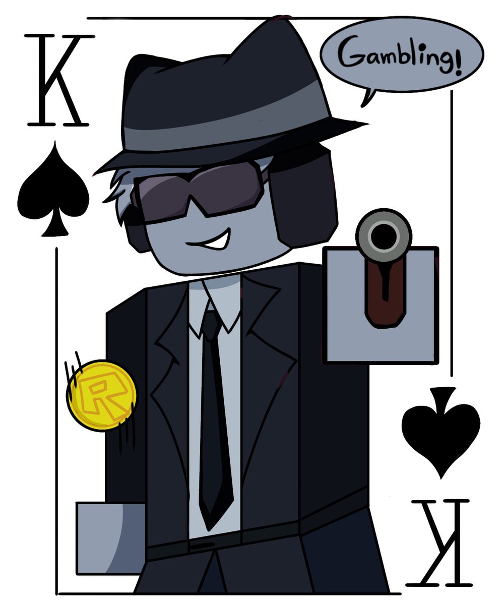 MC587b's tweet photo. Chance! (Alias)
777 NEVER STOP GAMBLING!!!
#Forsaken #forsakenfanart #forsakenroblox #chanceforsaken #fanart https://t.co/BpVNqfLgpS
