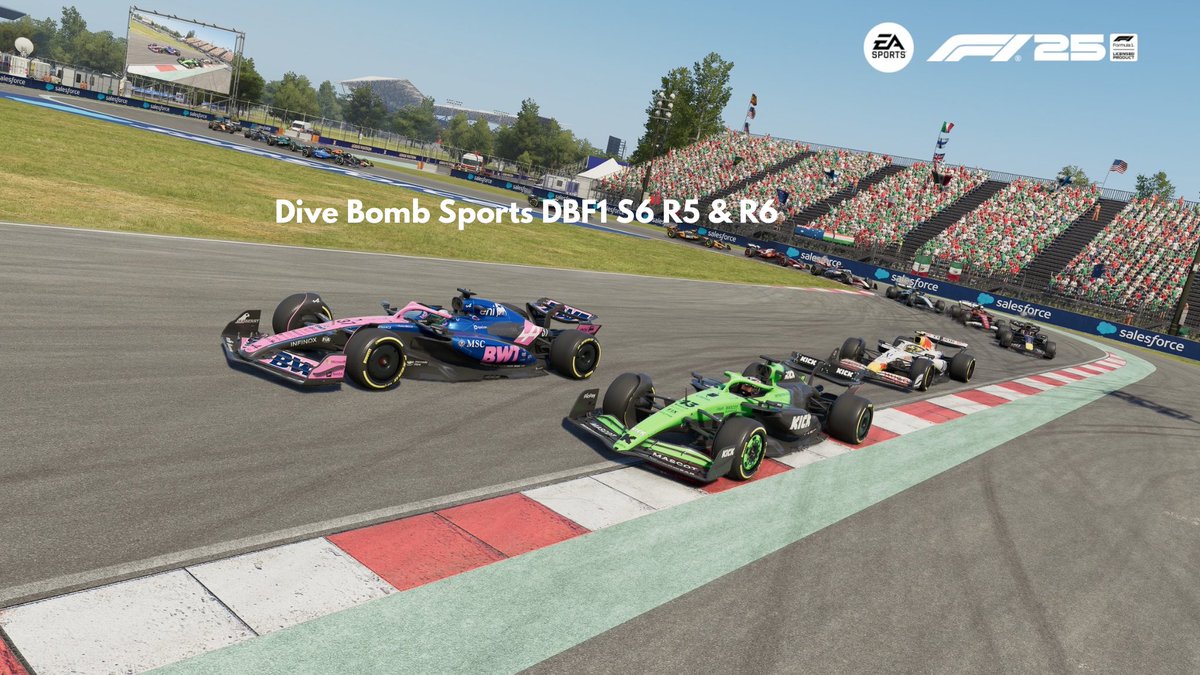 Watch back all the action here in rounds 5 &amp; 6 of DBF1 Season 6, two of what I would consider my best league racing performances. youtu.be/Xa3e62xFpHI?si…