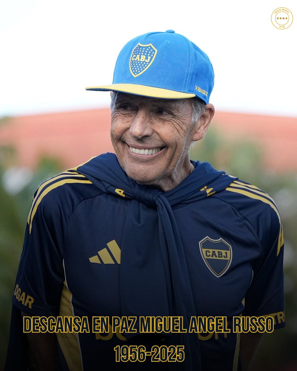 🕊️DESCANSA EN PAZ MIGUEL🕊️

Se nos fue el actual DT de Boca, siempre lo recordaremos porque a pesar de todo él siempre quiso estar en el club.
Falleció en su ley, haciendo lo que le gusta y estando donde quería estar.

Te extrañaremos mucho Miguel
💙💛💙