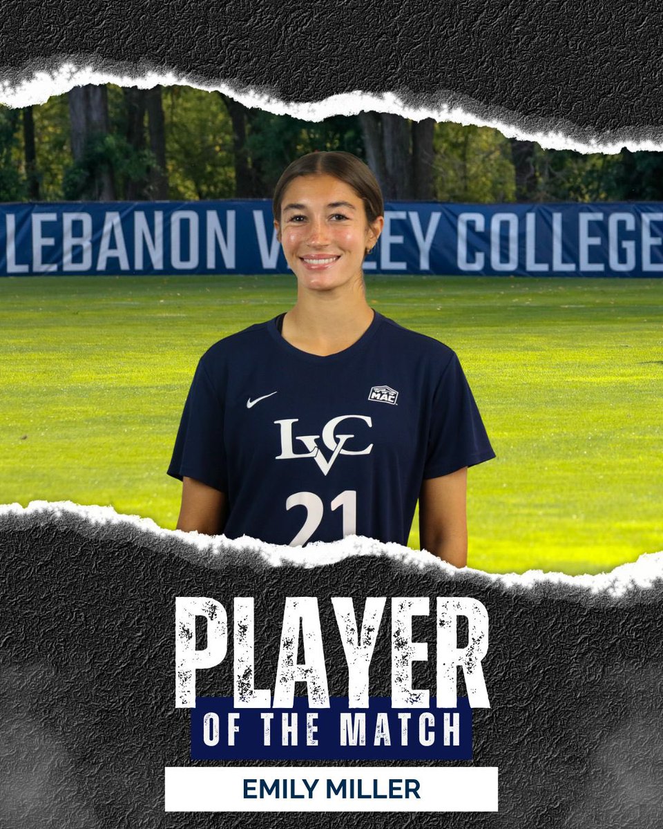 lvc_ws's tweet photo. Player of the Match: Emily Miller 💪⚽ Strong performance in our 3-0 win! 💙 #lvc_ws https://t.co/HoXgxQiXod https://t.co/ghihWpjmPu