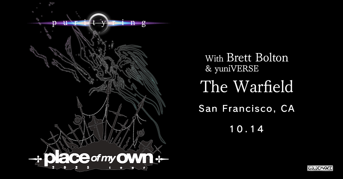 AmoebaSF's tweet photo. ✨💍Follow us &amp; Retweet for a chance to win a pair of tickets to see @PURITY_RING at @thewarfield on Tuesday, October 14th! https://t.co/a6OGEk3JYy