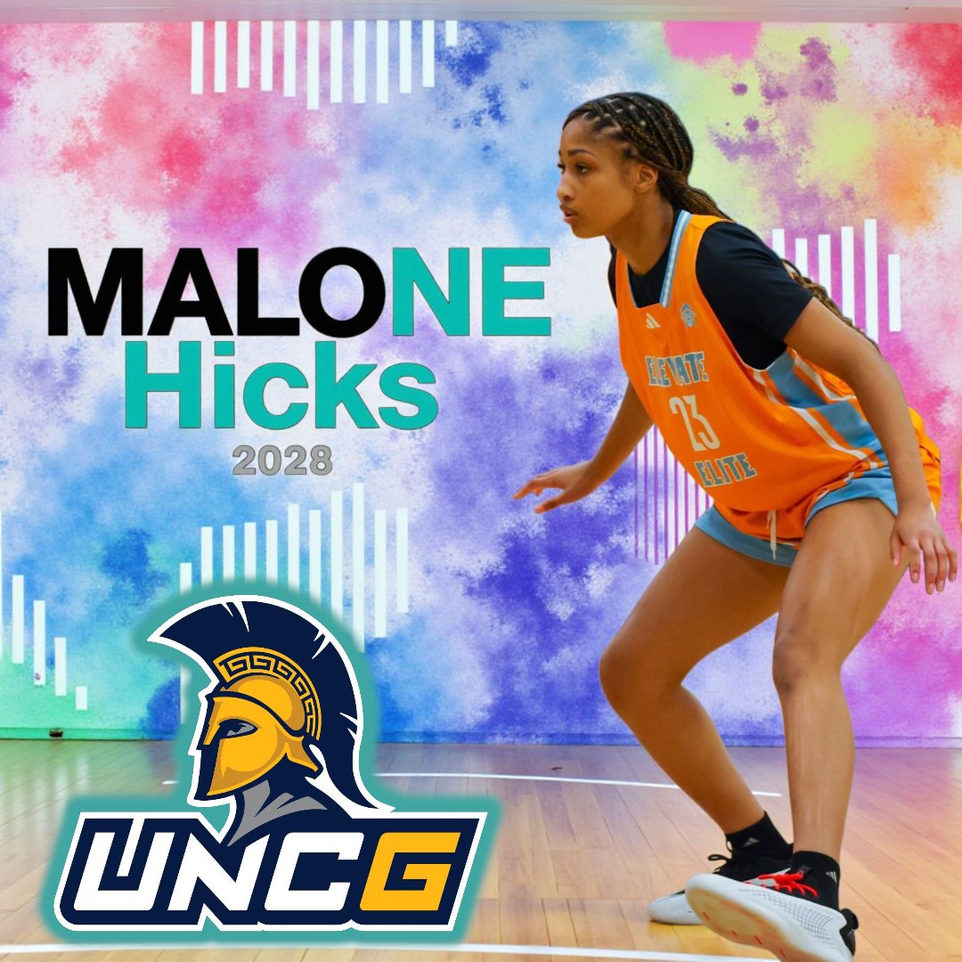Congrats to 2028 Malone Hicks on her recent offer to <a href="/uncgwbb/">UNCG WBB</a> today! #EYG ⏫️