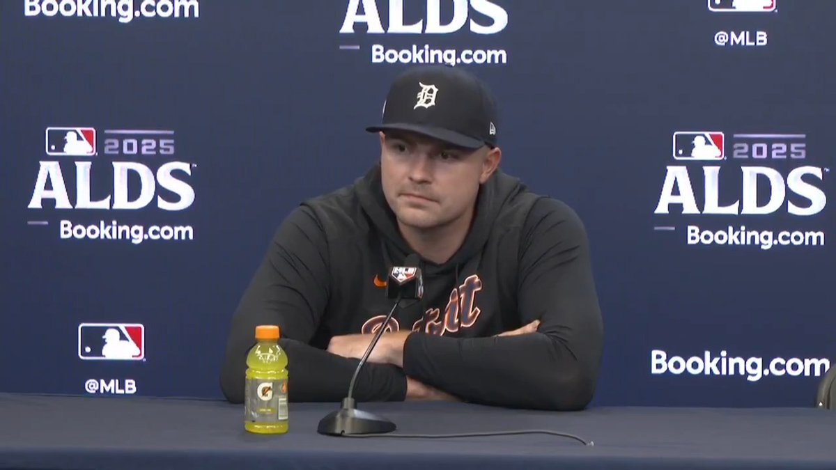 "This is why you play the game, for Game 5s."

Tarik Skubal addresses the media as he looks ahead to the winner-take-all game on Friday. 