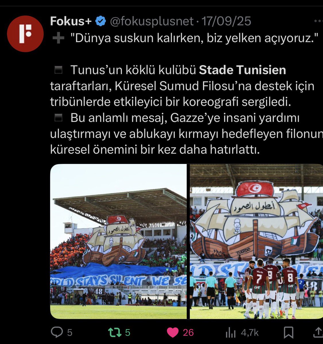 GhassenLakhdhar's tweet photo. Proud of our team, proud of our spirit 💚❤️
Stade Tunisien keeps shining on and off the pitch 🇹🇳⚽
#StadeTunisien #Football #Tunisia #TeamSpirit #Soccer #ForzaST #Proud https://t.co/Zki7pQ8Ssr