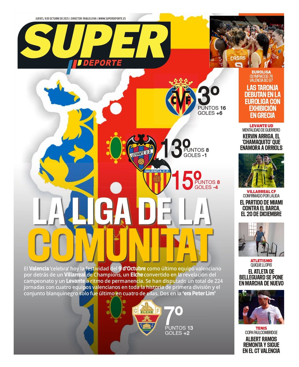 Hay que ser muy sinvergüenza y muy oportunista para hacer esta portada.
Normal que este tebeo no lo lea ni el tato, y solo te topes con él en una red social para confirmar su "periodismo" de bajo nivel.
El odio a Lim por razones espurias les hace faltar al respeto al Valencia CF.