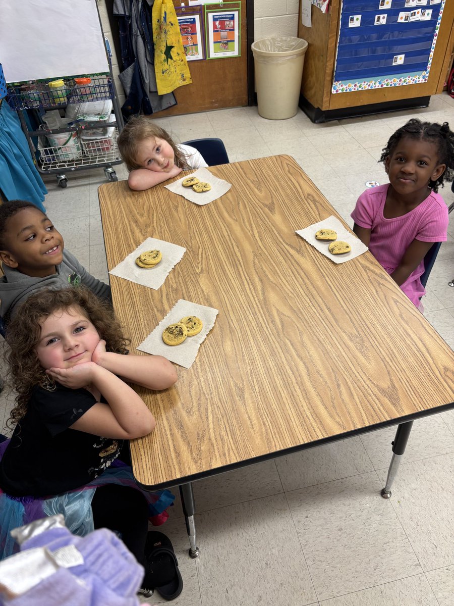 brewerkhm's tweet photo. Today’s #GaPreKWeek was book character day! @HeardMixon PreK students dressed as their favorite book characters, Ms Moseley was our guest reader, we had collaborative small groups &amp; we read Of You Give a Mouse a Cookie and had chocolate chip cookies for snack https://t.co/94IXW8I8Wl