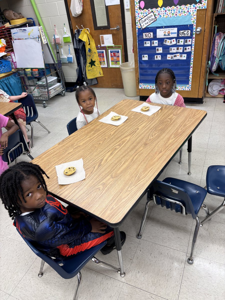 brewerkhm's tweet photo. Today’s #GaPreKWeek was book character day! @HeardMixon PreK students dressed as their favorite book characters, Ms Moseley was our guest reader, we had collaborative small groups &amp; we read Of You Give a Mouse a Cookie and had chocolate chip cookies for snack https://t.co/94IXW8I8Wl