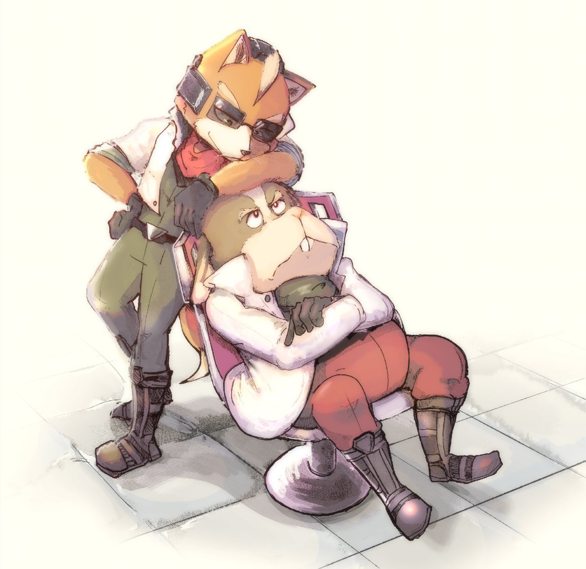 Katamichi2000's tweet image. 落書き🕶💺🐰