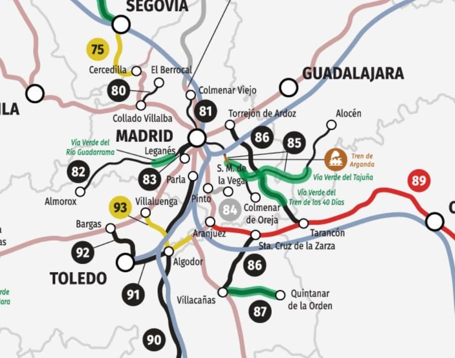 MadridProyecta's tweet image. Que bueno, que ni hecho diferencial, ni agravio histórico...
En Madrid se desmantelaron muchas más vías que en Cataluña, especialmente durante el franquismo. "Permear el territorio" así, complicado.
¿Momento de darle la vuelta?
Mapa estupendo de @pablomarinas_