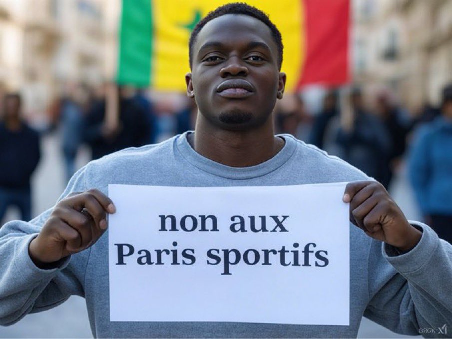 ❌🛑 ENSEMBLE DISONS NON AUX PARIS SPORTIFS 
LES PARIS SPORTIFS SONT EN TRAIN DE DÉTRUIRE NOTRE JEUNESSE !