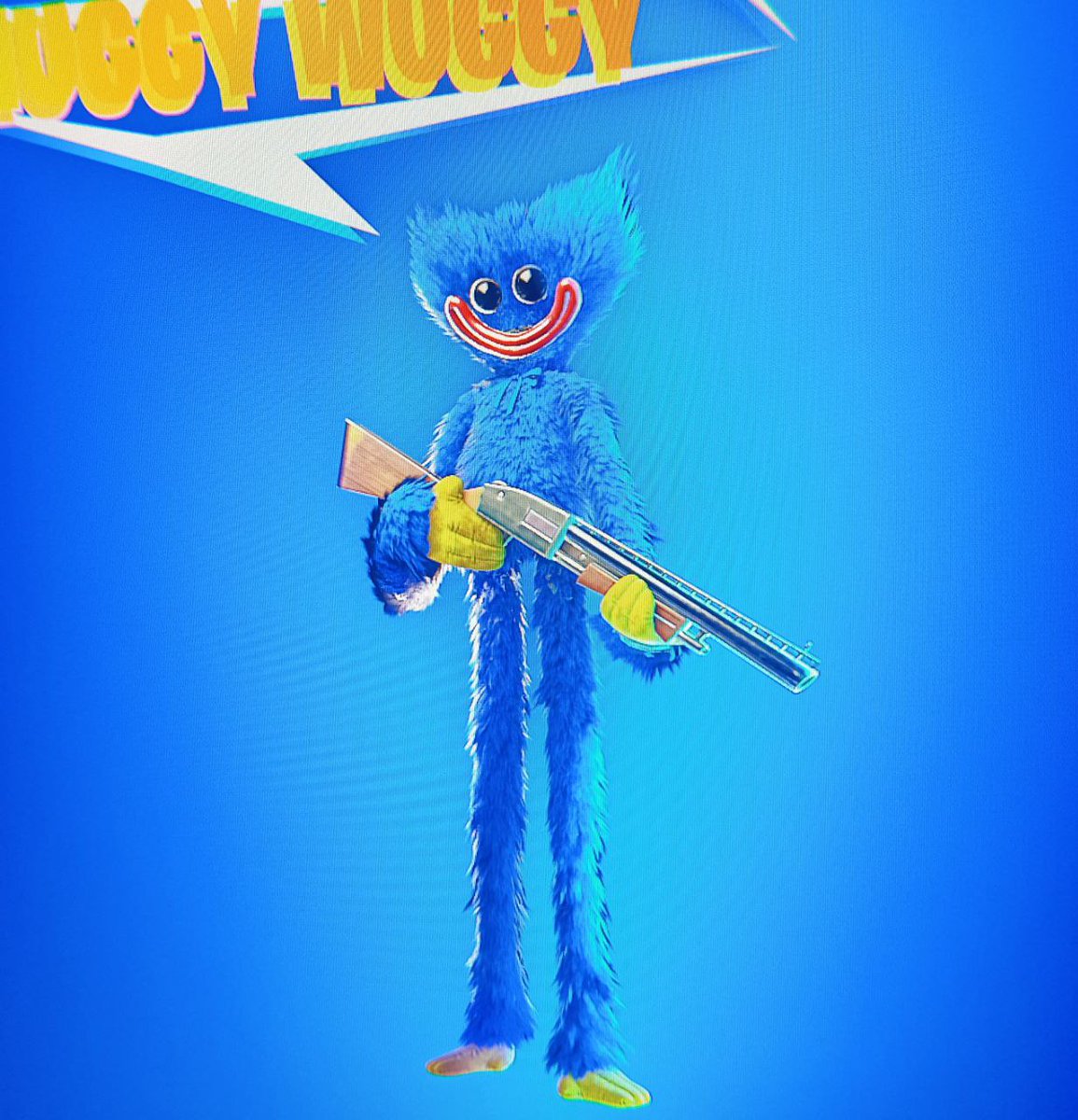 MatriAnimations's tweet image. Hey huggy! You know how to hold a gun properly, right?    (´･ᴗ･ ` ) #Fortnitemares #poppyplaytime #huggywuggy #Fortnite