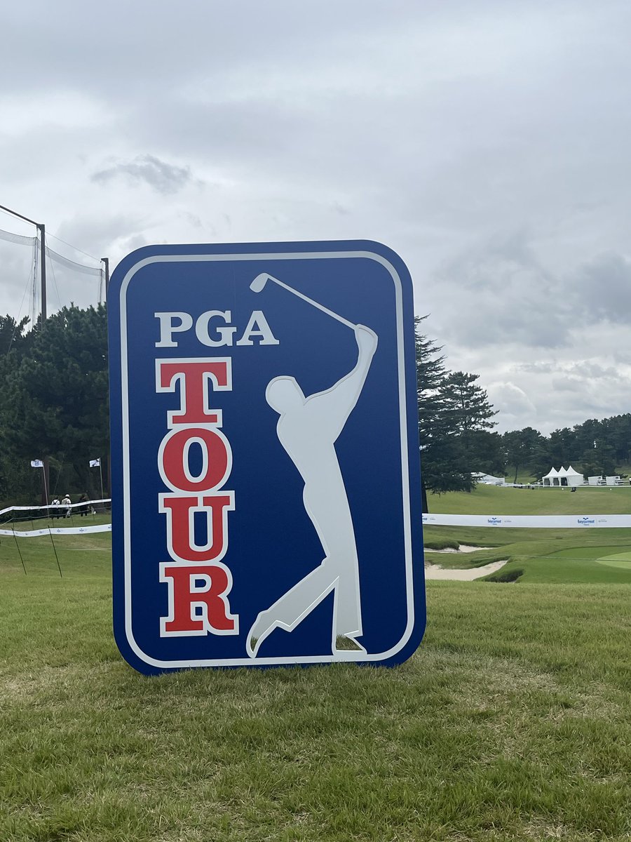 nao_f56's tweet image. やって参りましたPGA⛳️
世界のプロの技を盗みに来ましたー😁

#baycurrent
#PGA
#松山英樹