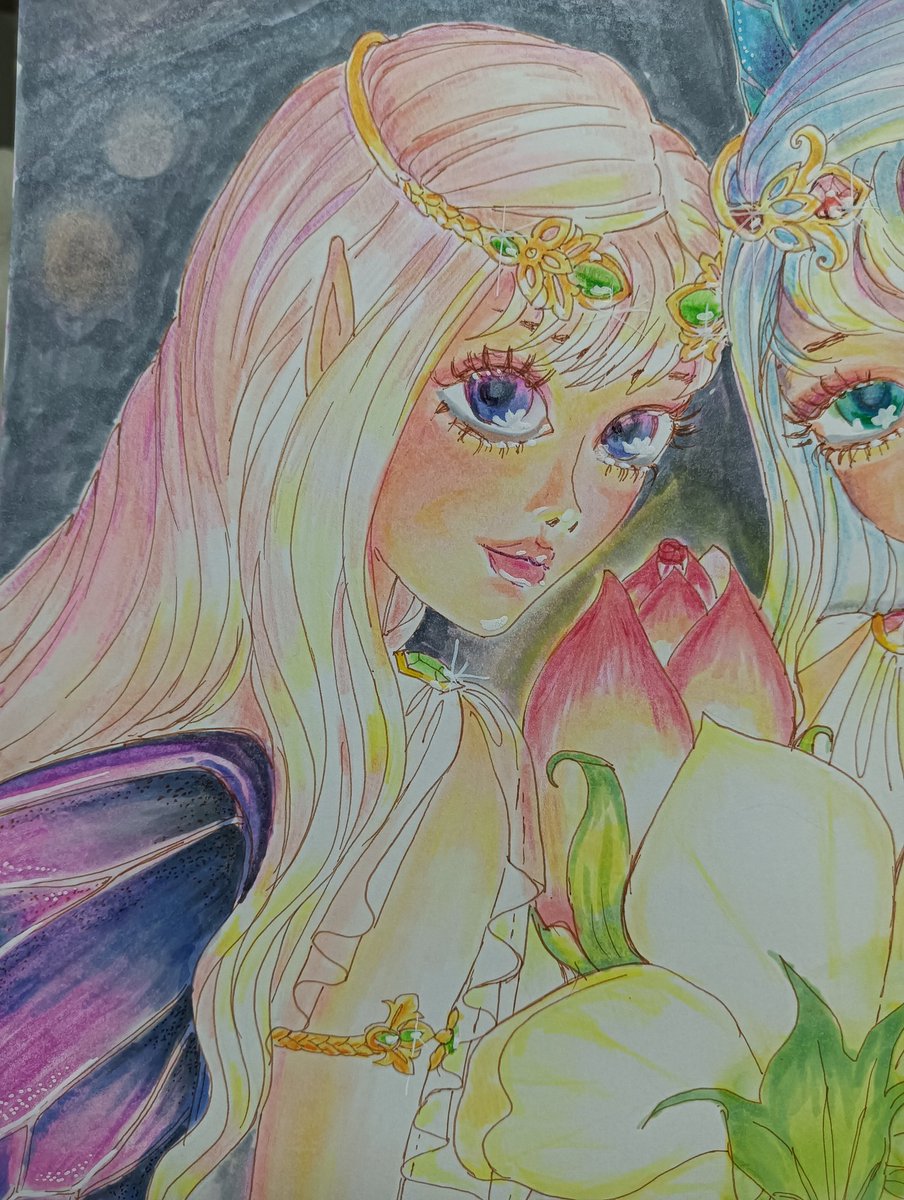 Iresh2022's tweet photo. β¨πͺ·π¦Butterfly fairies and see what they've found, a glowing Flower of Youth
Copic products & colour pencils.
#γ³γγγ― #γ³γγγ―γγ«γγ©γ€γγΌ #γ³γγγ―γΉγ±γγ #γ³γγγ―γ’γ―γͺγ’ #copic_official_jp #copic #copicink #copicsketch #copicmultiliner #copicacrea #copicartist #Copic https://t.co/luiZqYLDyp