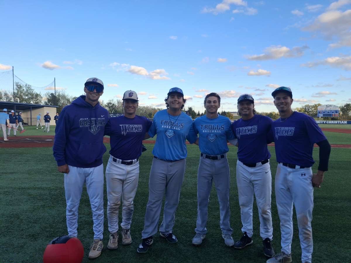 Awesome having our guys compete against  each other at the college level . Great baseball players and incredible young men!